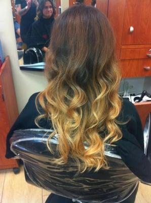 Ombre Color by Claudine Callaway 480-686-6668 to book appointment with Claudine