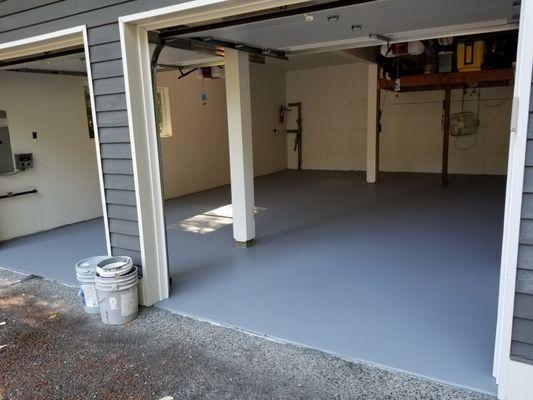 Garage walls and floors refreshing