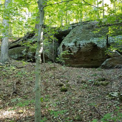 more rock formations