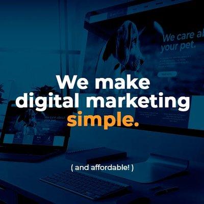 We make digital marketing simple... and affordable!