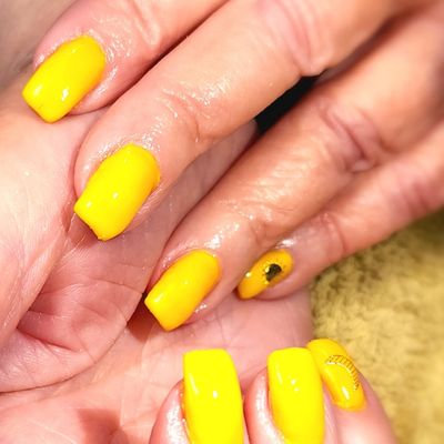 Beautiful yellow