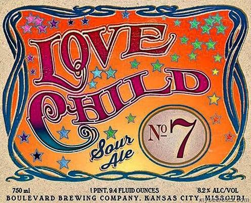 Just in boulevard brewing Love Child Sour Ale No.7