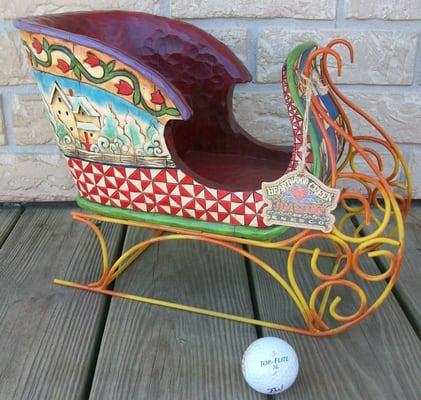 Retired Sleigh by Jim Shore