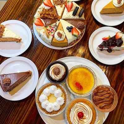 Assorted desserts - Cheesecakes , Mousse, Tart, Pies, Cannoli, Cookie