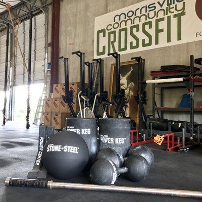 The best equipped Strongman Gym in the Area.