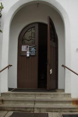 Entrance to Hall