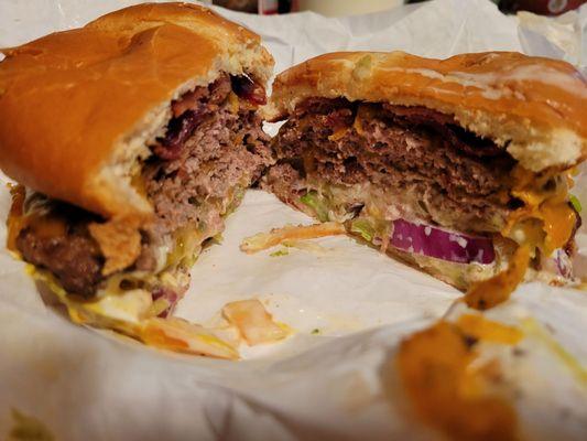 Cross Section,  that's alot of hamburger