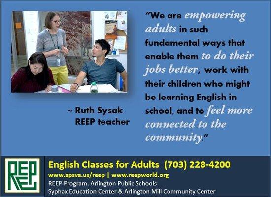 "We are empowering adults in such fundamental ways that enable them to do their jobs better...