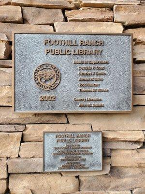 Foothill Ranch Library