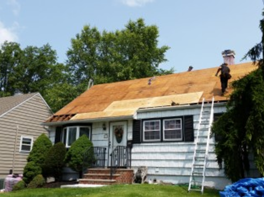 Roof Replacement in progress  1