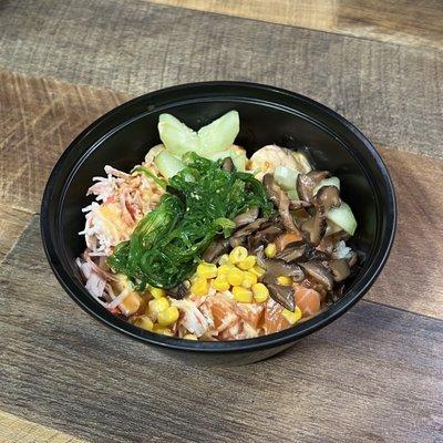 custom poke bowl