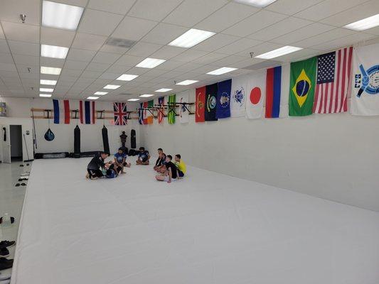 1300sqft of mat space!