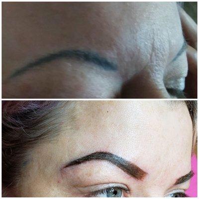 Tough brow to correct but fun to tackle