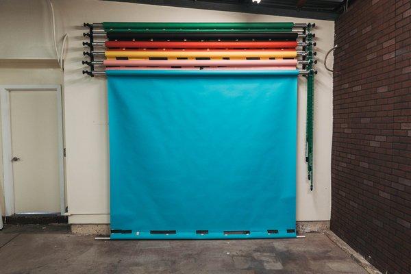 6 color paper photo backdrop system