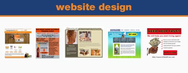 We offer Great Websites! Contact Us today so we can chat about creating your Website!