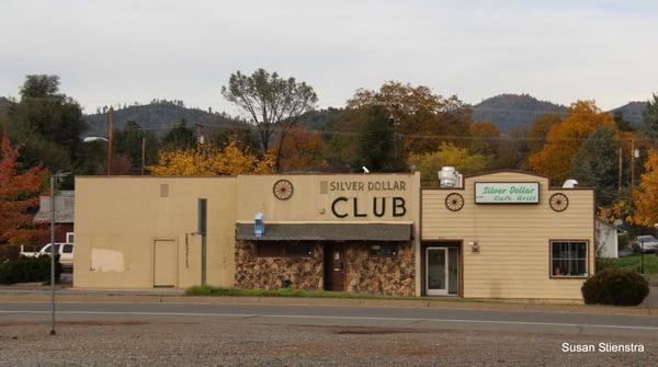 Silver Dollar Club on Front Street, City of Shasta Lake.