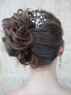 Bridal updo