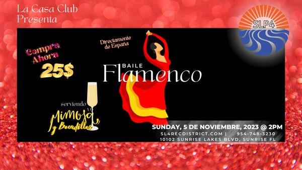 November 5th - Baile Flamenco Show with Mimosas