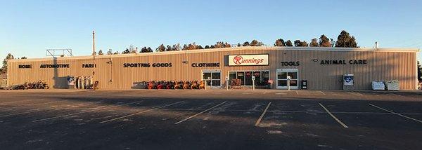 Runnings store in Hettinger, ND