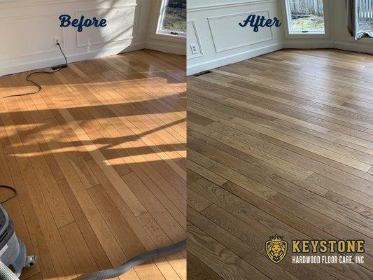 Aboite Township Fort Wayne Indiana - Hardwood Floor Refinishing