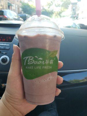 Red bean smoothie