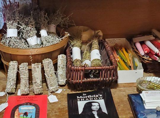 Esoteric books, sage and goods at Buchanan's