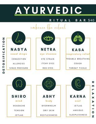 Ayurvedic Ritual Bar