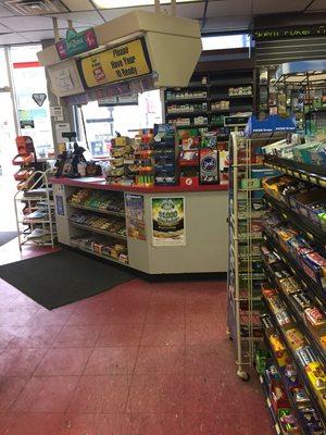 Norwood Citgo Gas Station -- 145 Broadway, Junction of Guild Street, Norwood           Interior