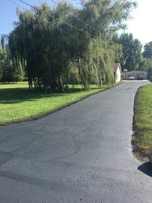 Front of the house driveway side. lots of free parking.