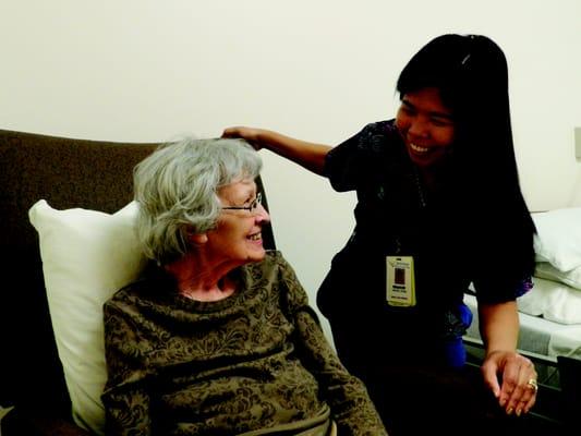 Caregivers extend their hearts and hands to others, and we provide care around each individual's unique needs and preferences.