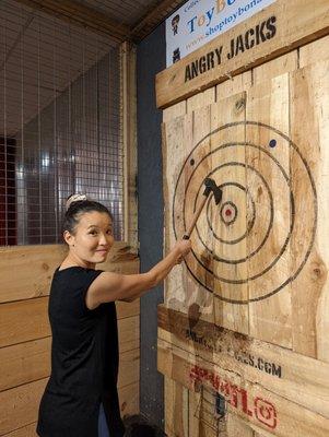 Angry Jack’s Axe Throwing Club