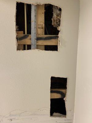 Pre fixed drywall