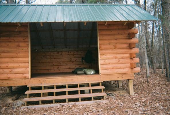 Close up of the "mouse house."