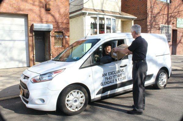 A M Exclusive Van for Printer Repairs in NYC