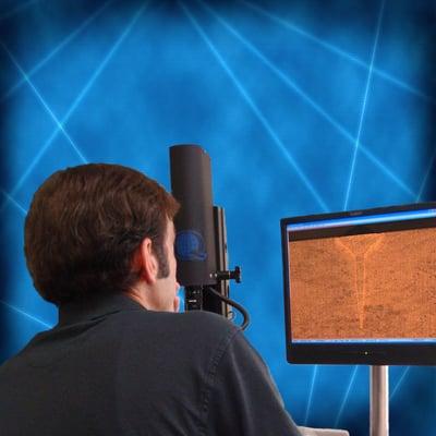 Computerized scanning of weld sections