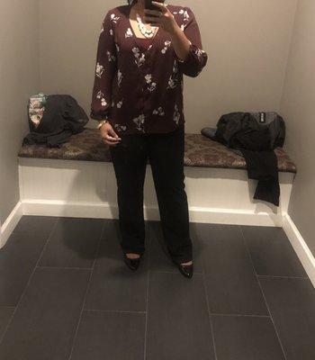 Fitting room space