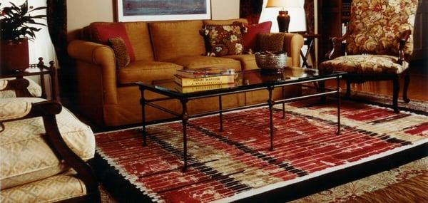 We expertly clean Persian rugs