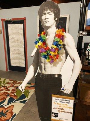 Bruce Lee, patron saint of All Y'All