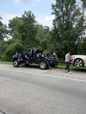 Fast Towing & Roadside Service On S.R 417 In Orlando Near Airport.