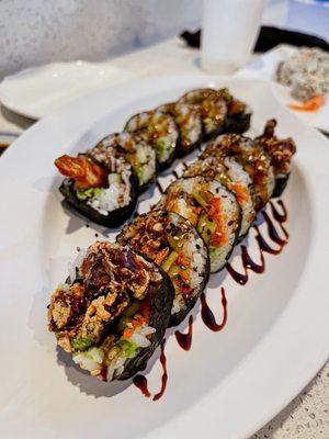 Spider Roll & Shrimp Tempura Roll