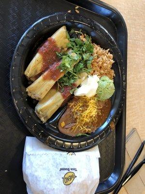 Taco Bueno tamales.  No Bueno