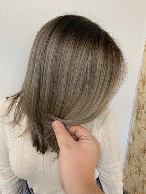 Dimensional Beige Balayage!