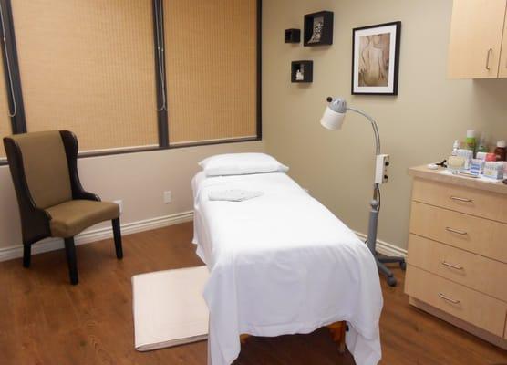 Comfortable Quiet Treatment Rooms.