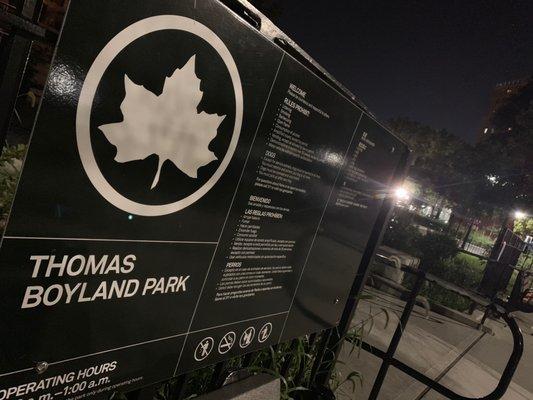 Thomas Boyland Park