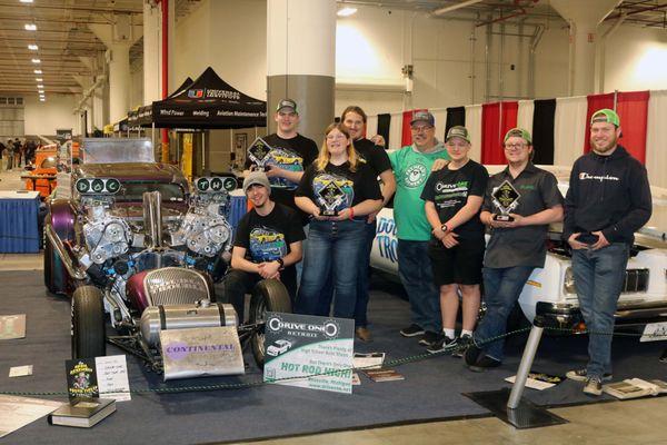 Students at Competition at the IX Piston-Power Autorama in Cleveland, Ohio.