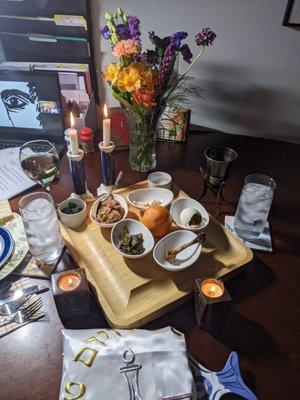 Charcuterie Board as a Seder plate! Who knew?