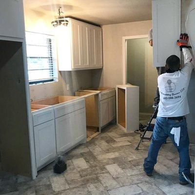 Custom cabinets