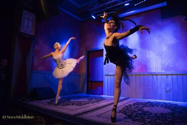 San Diego's award winning ballet striptease troupe, Tutus & Tassels.