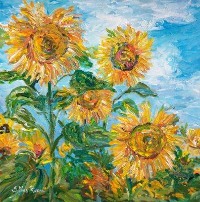 "Sunflowers" by Suzanne Rivera