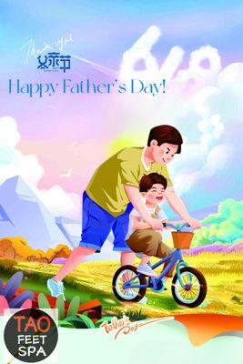 Tao family wishes all fathers: Happy Father's Day!